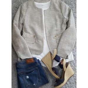 Katherine Barclay striped blazer/jacket